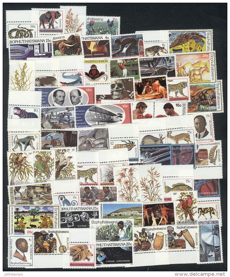 Lot Of Modern Stamps And Sets, VERY THEMATIC, Excellent Quality! - Bophuthatswana