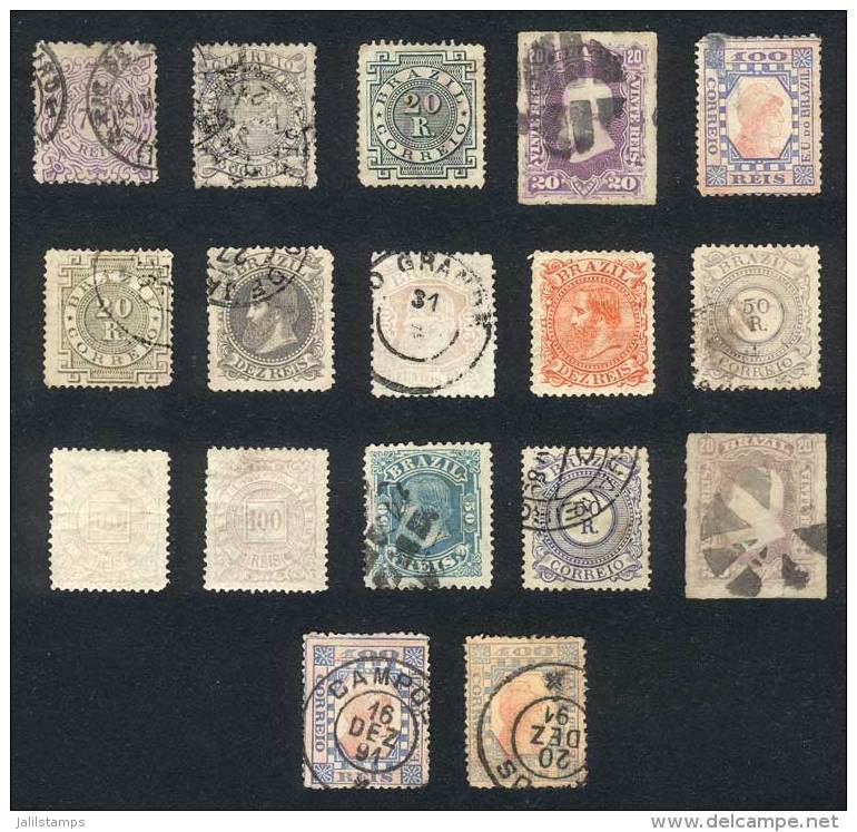 Lot Of Old Stamps, Most Used (few Mint With Gum), Fine To VF Quality (2 Or 3 With Little Defects), Scott Catalog... - Collections, Lots & Séries