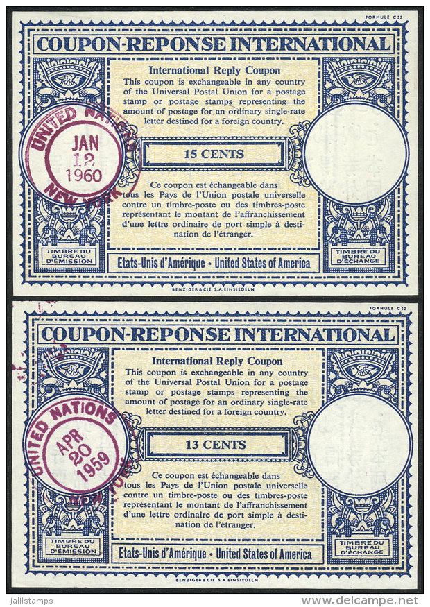 2 IRCs Of 1959 (13c.) And 1960 (15c.), VF Quality! - Unclassified