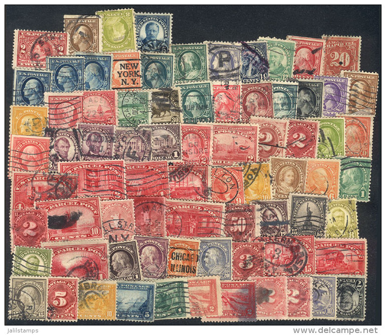 Lot Of Old Stamps, A Careful Review Will Surely Reveal Varieties, Interesting Shades, Good Cancels Etc. Yvert... - Collections