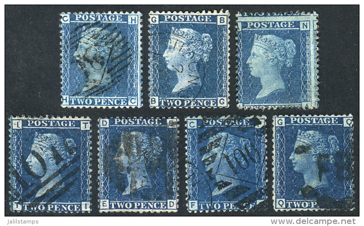 Sc.28 + 30, Plate 7, 8, 9, 12, 13, 14 And 15, Fine To VF Quality, Catalog Value US$345. - Andere & Zonder Classificatie