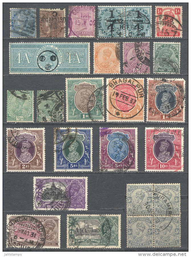 Small Lot Of Old Stamps, Interesting, Some With Minor Defects (most Of Fine Quality), Low Start! - Other & Unclassified