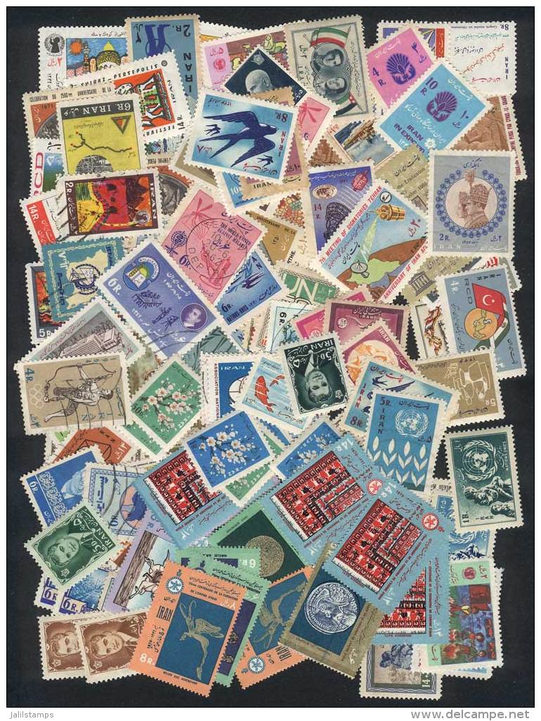 Lot Of Stamps And Sets, Used And Mint (with Hinge Marks And/or Never Hinged), Fine To Very Fine General Quality,... - Iran