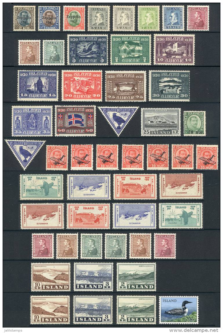 Lot Of Stamps And Complete Sets, Most Unused (unmounted Or Lightly Hinged) And Of Fine Quality (few With Minor... - Collections, Lots & Séries