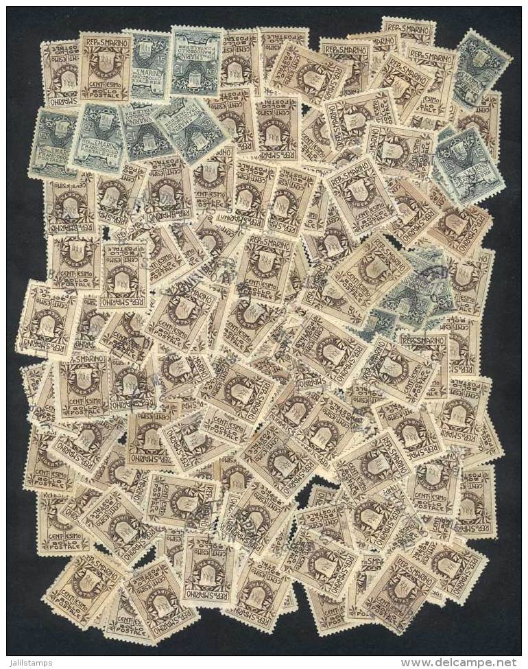 Sc.78/79, Mint And Used Stamps, Both Types, Fine To Very Fine General Quality, Catalog Value US$600+ - Verzamelingen & Reeksen