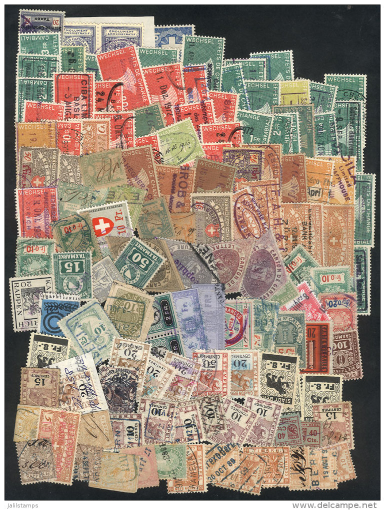 More Than 120 Revenue Stamps From Varied Periods, Most Of Fine Quality, Interesting! - Fiscale Zegels