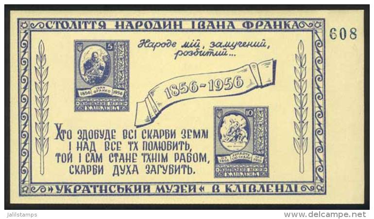 Interesting Sheet Of 1956, Very Fine And Interesting! - Ukraine