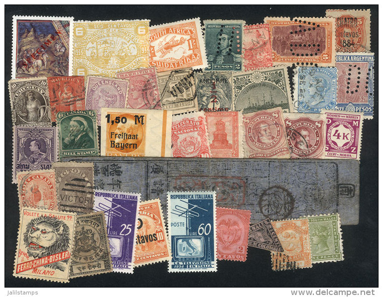 Lot Of Varied Stamps, Interesting! - Andere & Zonder Classificatie