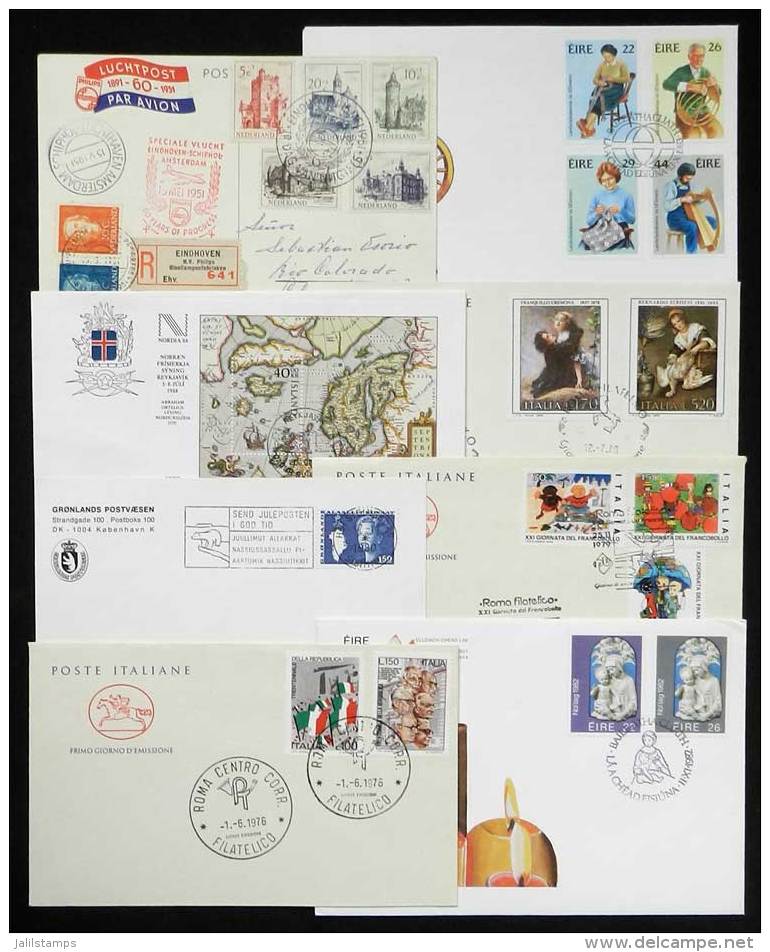 21 Modern First Day Covers, VERY THEMATIC, Excellent Quality, Low Start! - Andere & Zonder Classificatie