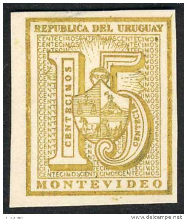 Yv.32, UNADOPTED ESSAY On Thick Paper, Topic Horses, Cows, VF Quality! - Uruguay