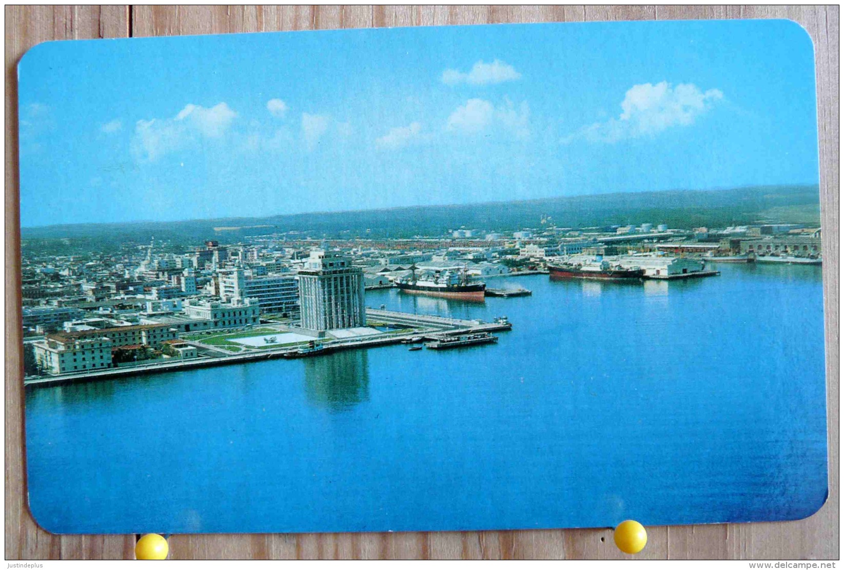 MEXIQUE VUE AERIENNE  VISTA AERA HACIA LOS MUELLES DE VERACRUZ VER SCAN R/V - Mexiko