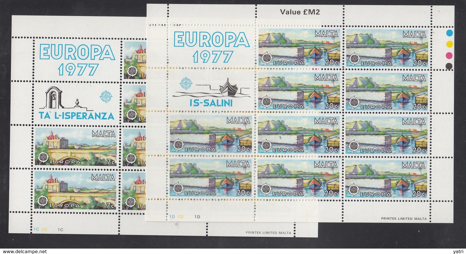 Europa Cept (1977) - Malta ** - 1977