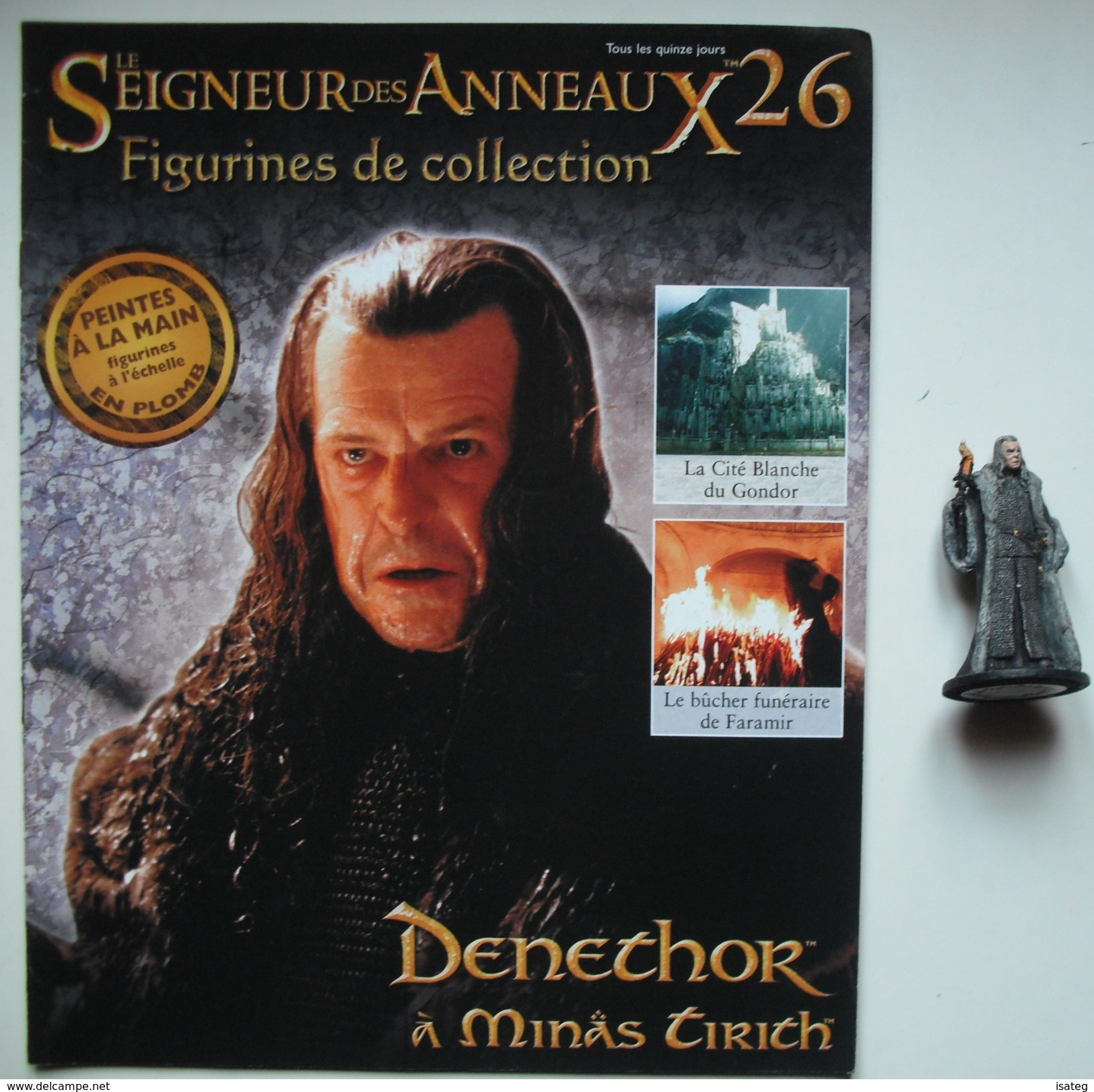 Figurine Le Seigneur Des Anneaux N°26 / DENETHOR A MINAS TIRITH - Herr Der Ringe