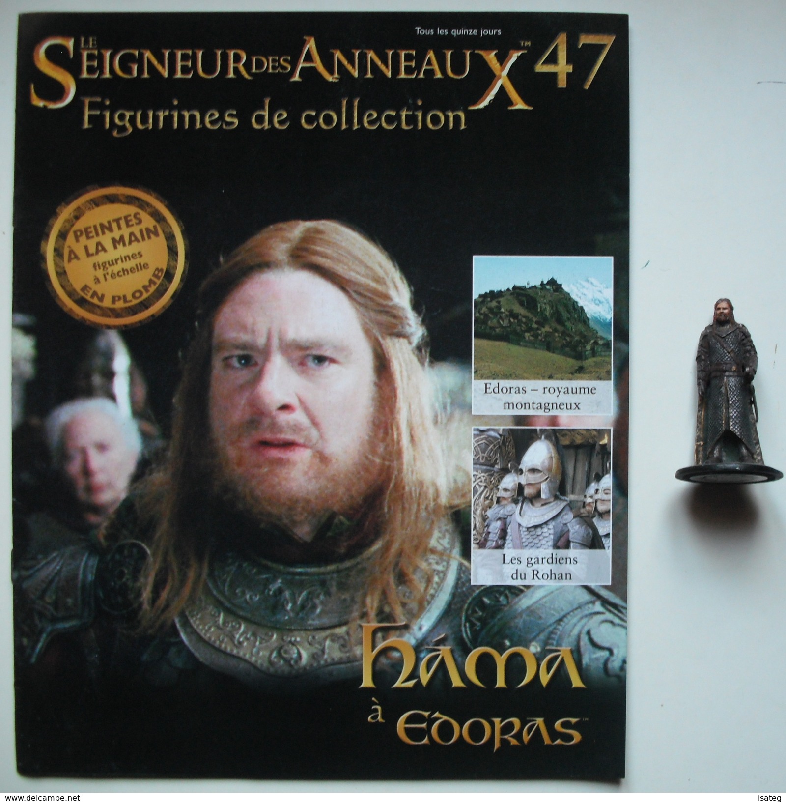 Figurine Le Seigneur Des Anneaux N°47 / HAMA A EDORAS - Lord Of The Rings