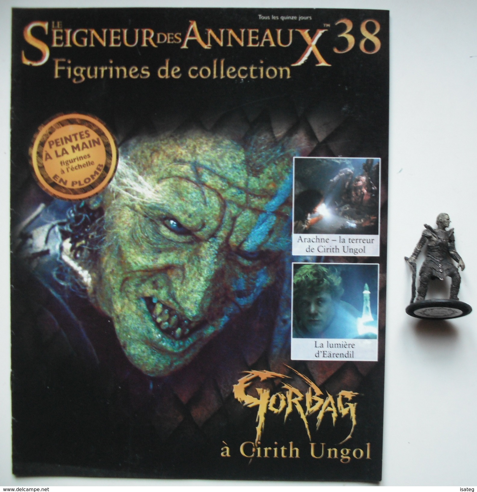 Figurine Le Seigneur Des Anneaux N°38 / GORBAG A CIRITH UNGOL - Le Seigneur Des Anneaux