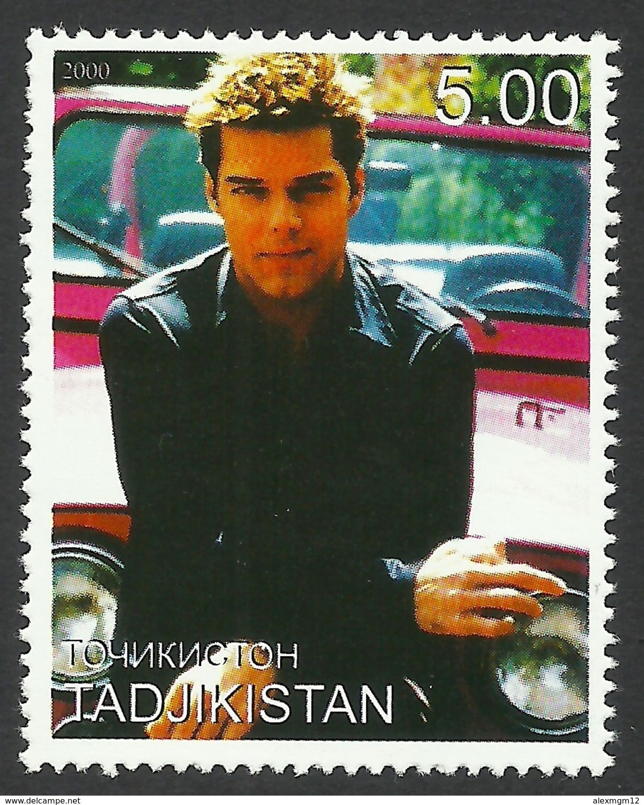 Tajikistan, 5 S. 2000, Ricky Martin, MNH - Tajikistan