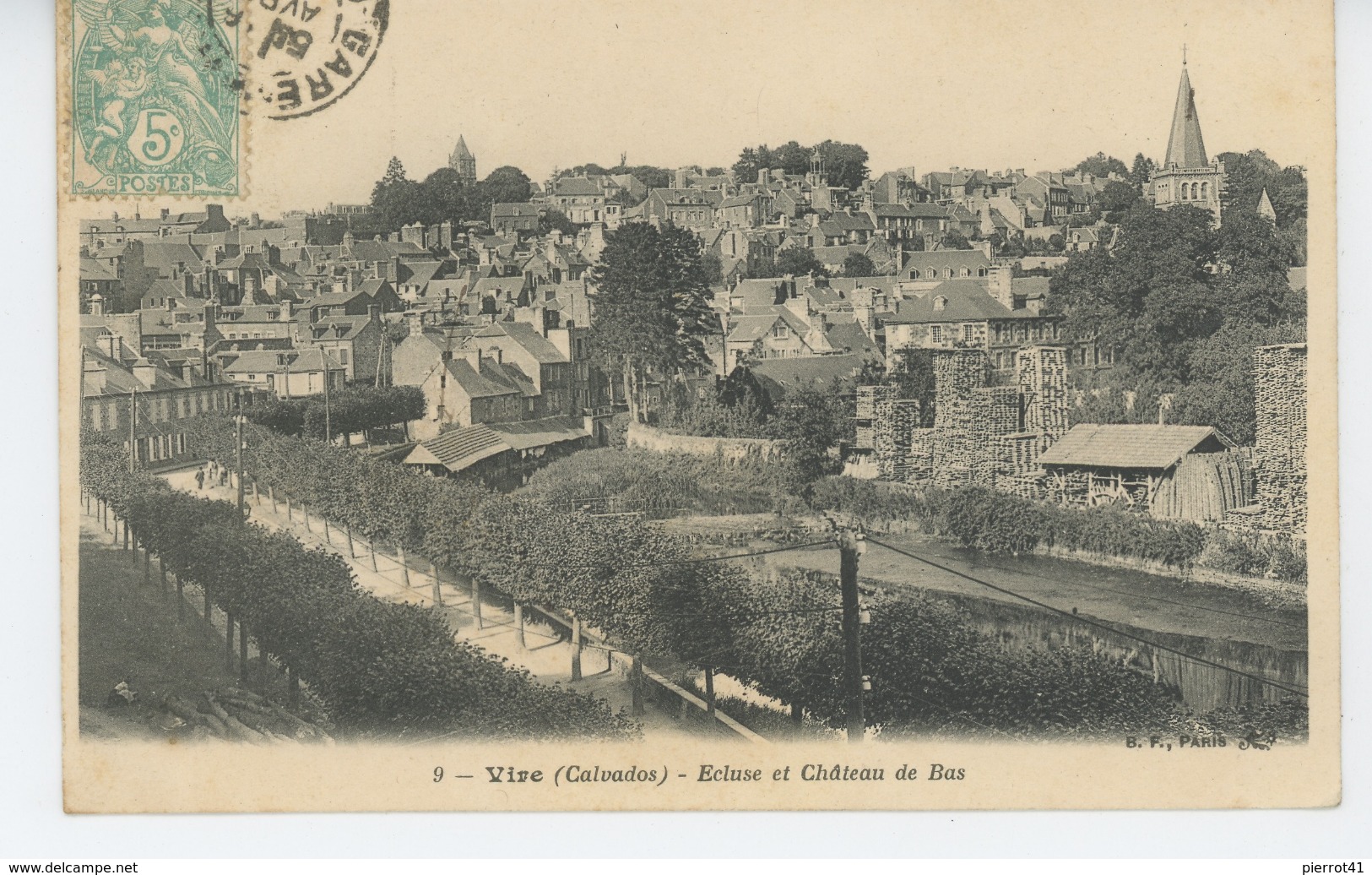 VIRE - Ecluse Et Château De Bas - Vire