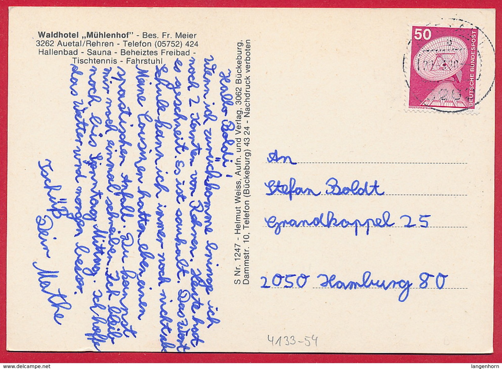2 AK Auetal / Rehren (Schaumburg) ~ Um 1980 - Schaumburg