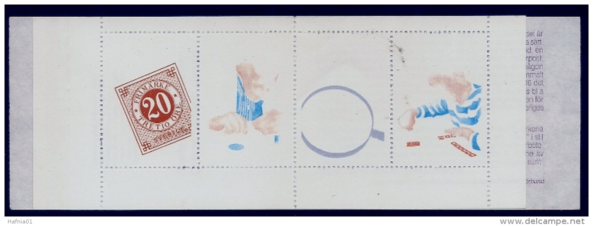 Sweden 1986. STOCKHOLMIA'86 Booklet. Michel MH.111. MNH. EXTREMELY SCARCE!!!!!!!! - Abarten Und Kuriositäten