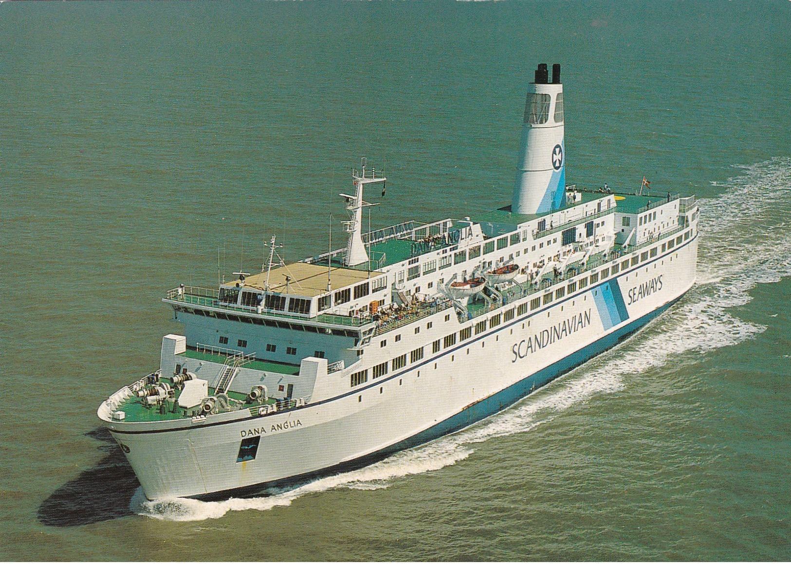 Scandinavian Seaways M.S. "Dana Anglia" , 70-90s - Ferries