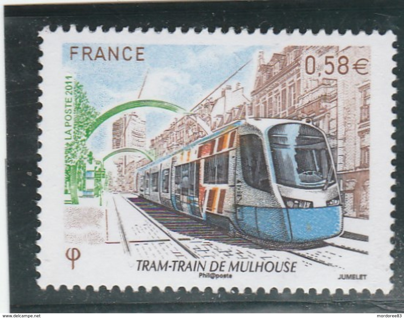 FRANCE 2011 TRAM TRAIN DE MULHOUSE NEUF YT 4530 - Nuevos