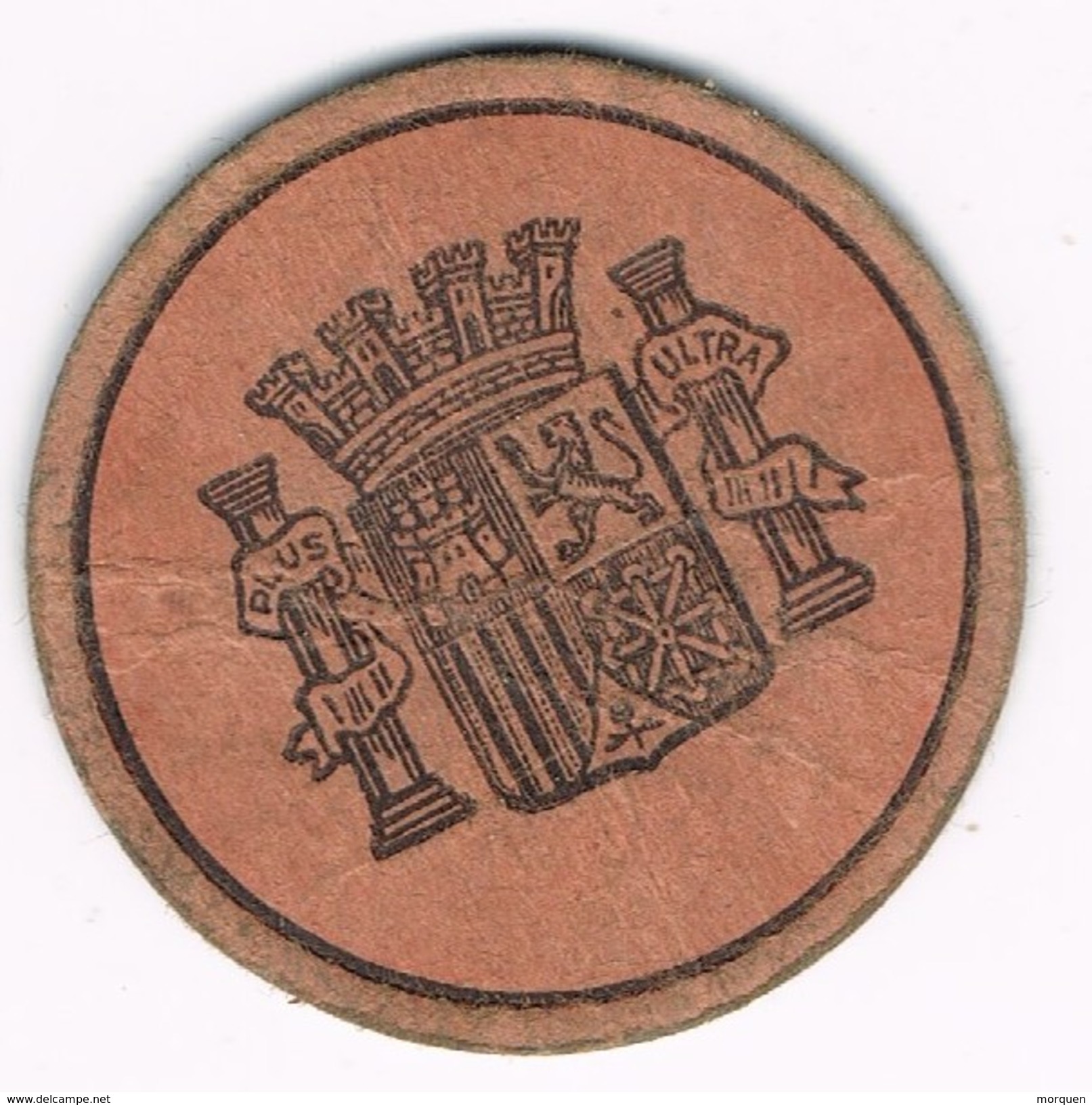 21012. Sello Moneda Republica ESPAÑA,  10 Cts Especial Movil -  Monedas De Necesidad