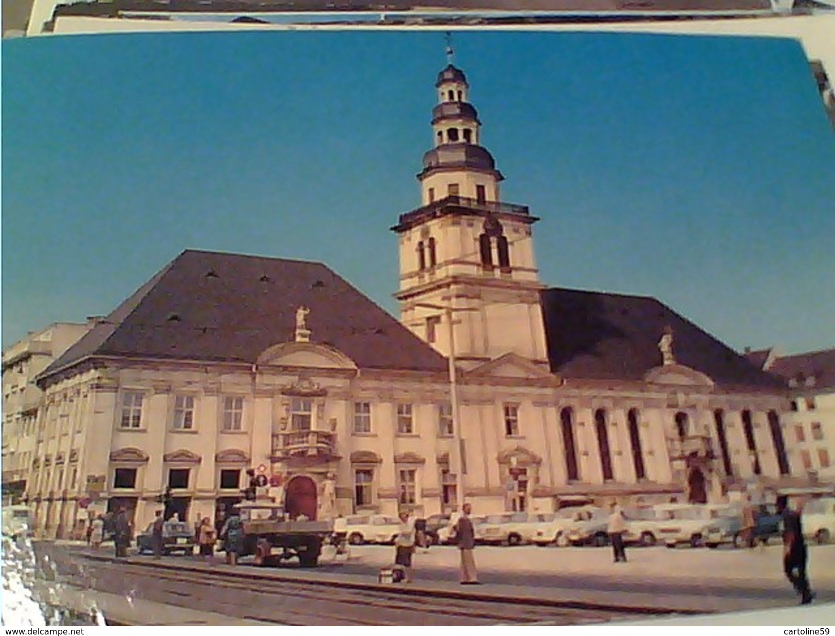 GERMANY Mannheim - Altes Rathaus Und Untere Pfarrkirche V1980 FX10637 - Mannheim