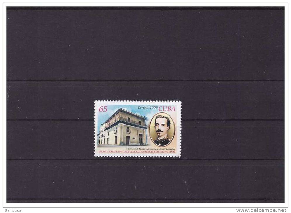 2006  IGNACIO AGRAMONTE 1 VALUE MNH - Unused Stamps
