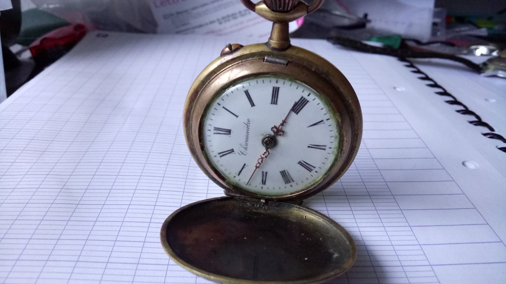 MONTRE A GOUSSET GROS CALIBRE MARQUE "" CHRONOMETRE ELECTRO GENEVE 1909 "" FONCTIONNE - Horloge: Zakhorloge