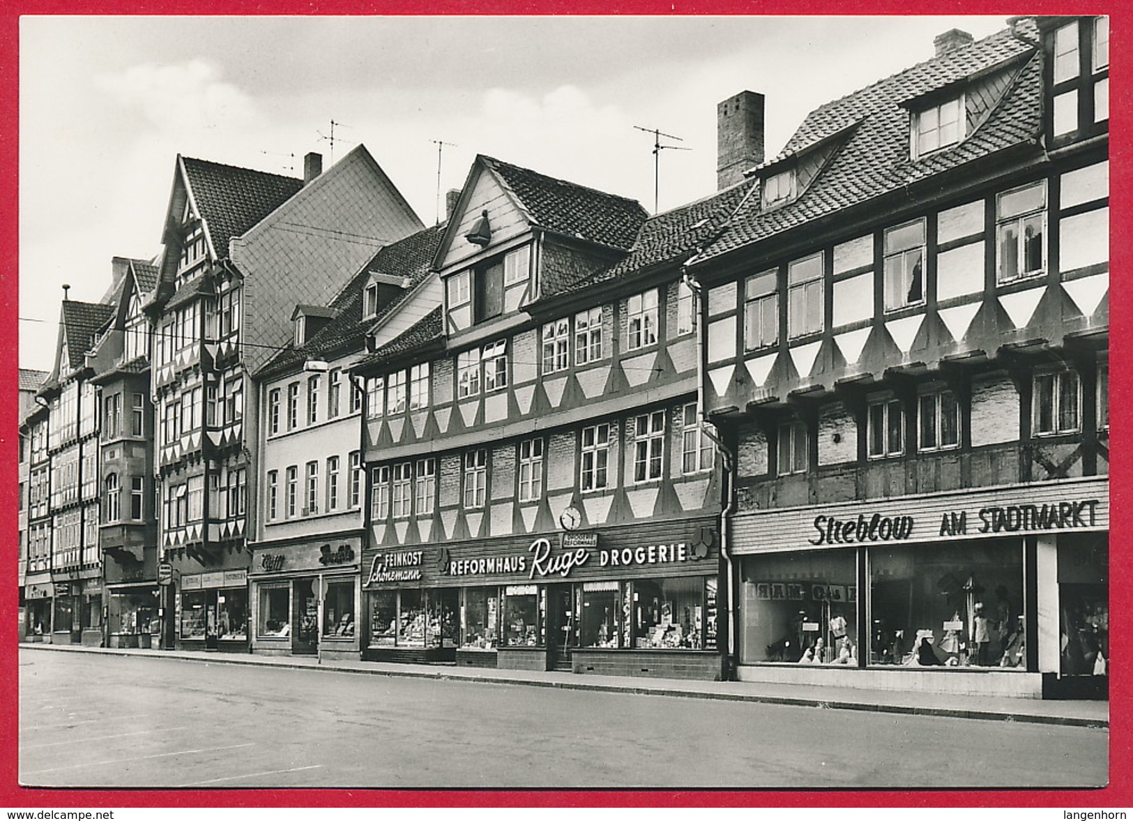 AK Wolfenbüttel, Lange Herzogstraße ~ Um 1965 - Wolfenbüttel