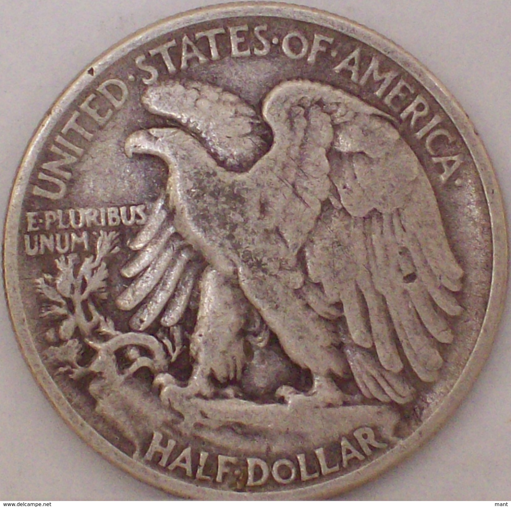 STATI UNITI Mezzo Dollaro Liberty 1947 MONETA In ARGENTO - 1916-1947: Liberty Walking