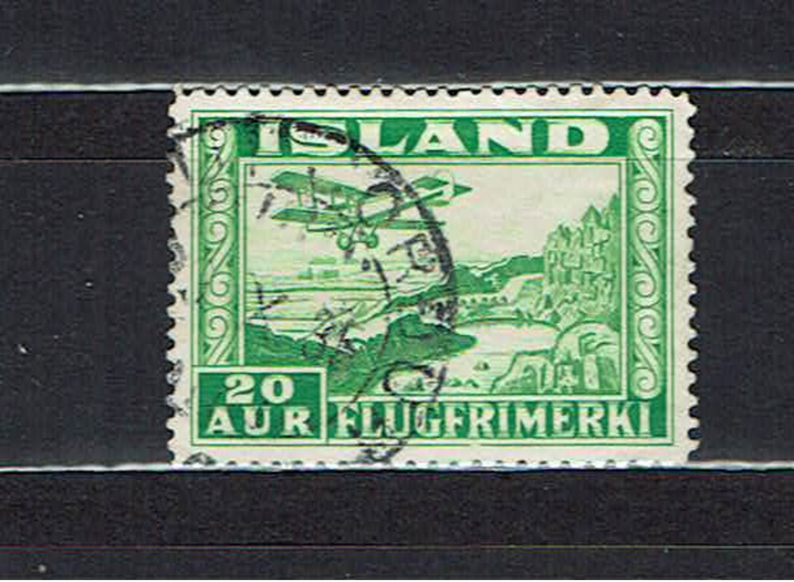 ICELAND...airmail...1934...used - Airmail