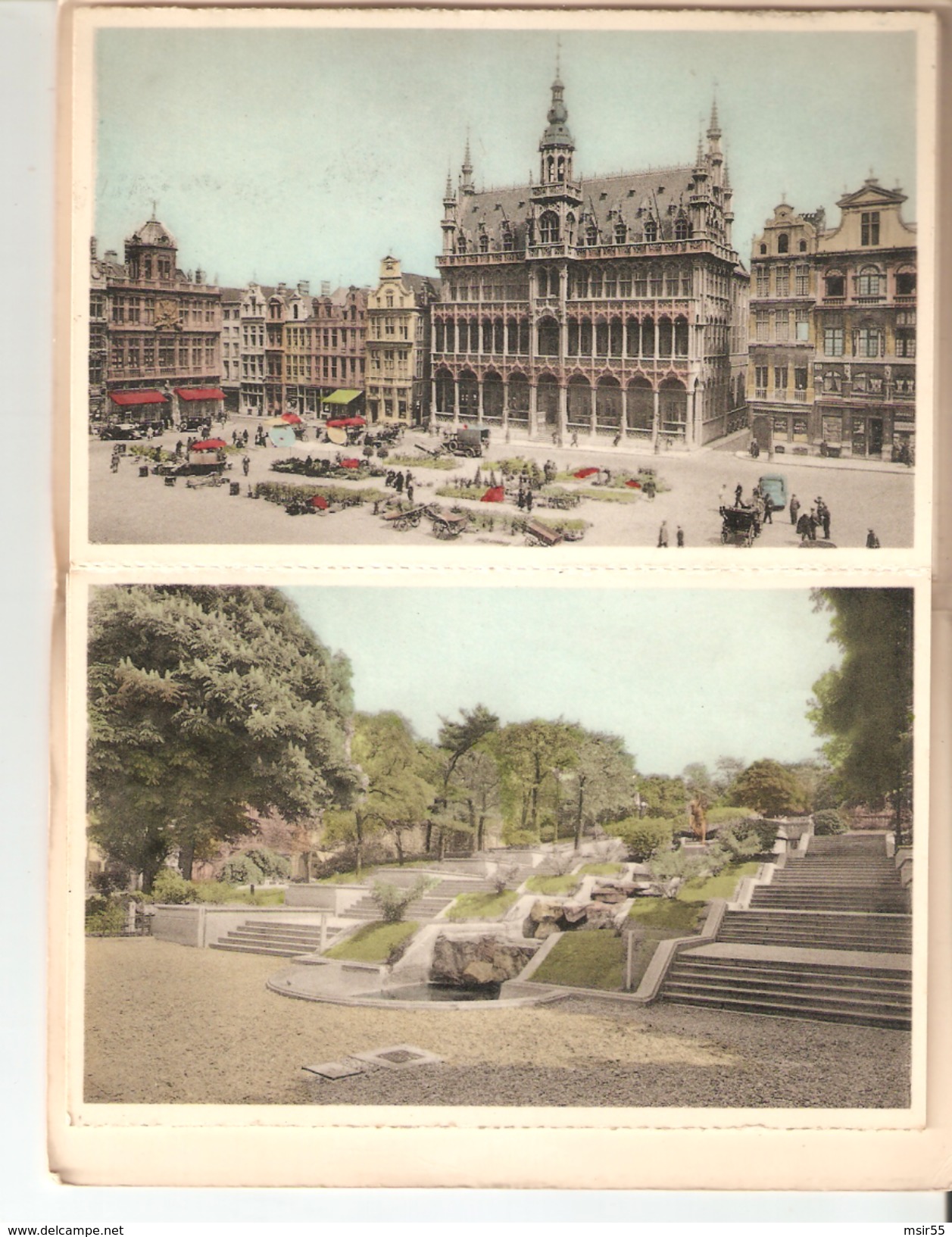 CPA - BELGIQUE  - BRUXELLES - Carnet De  10 Cartes Postales Colorisées  - ARTCOLOR . - Loten, Series, Verzamelingen