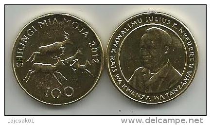 Tanzania 100 Shillings 2012. UNC - Tanzanía