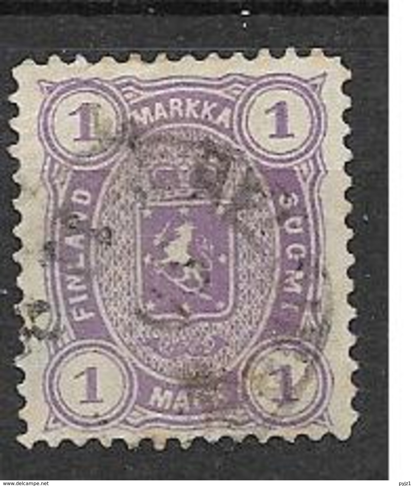 1882 USED Finland, Perf 12 1/2, Gestempeld - Used Stamps