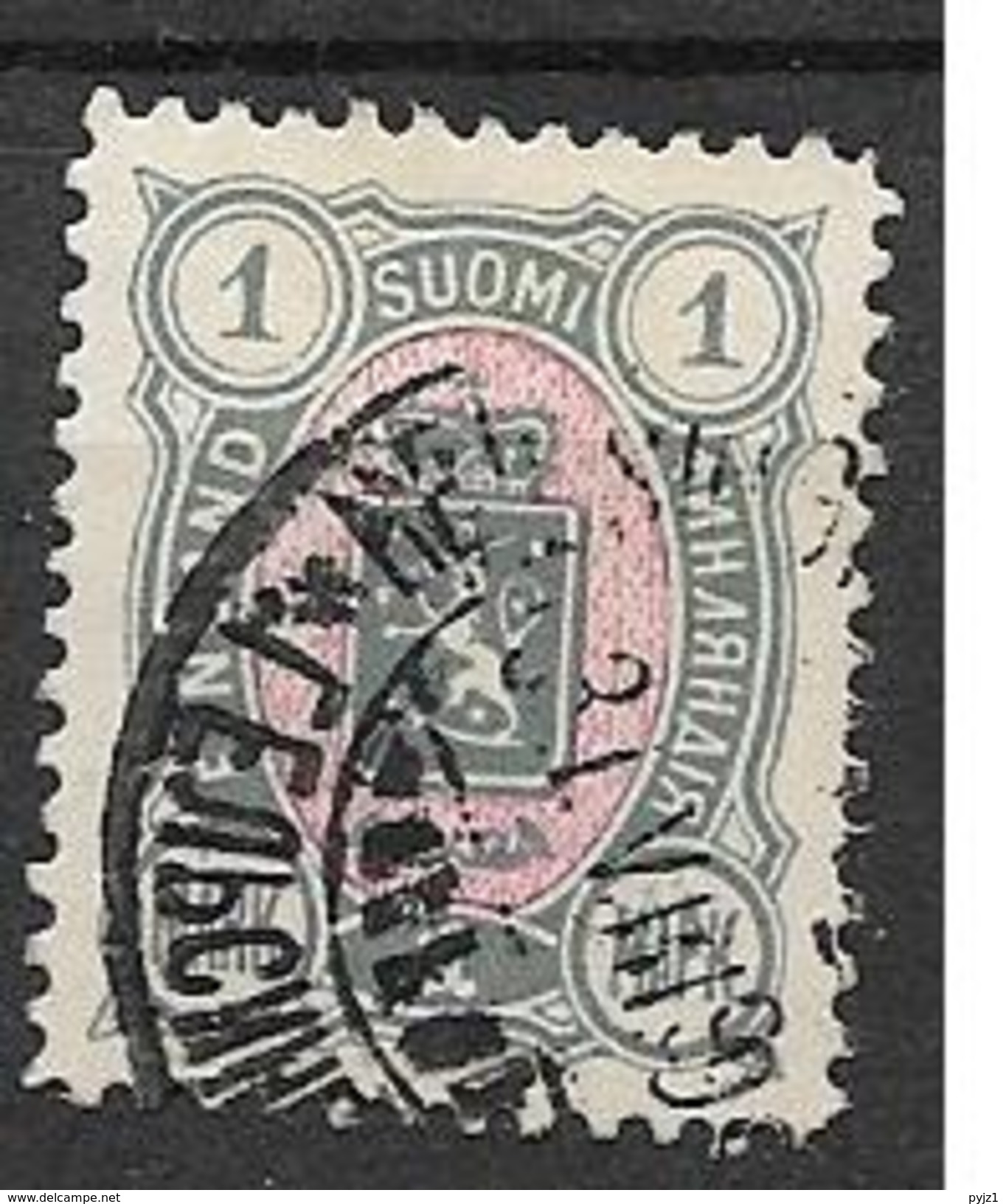 1889 USED Finland, Gestempeld - Usati