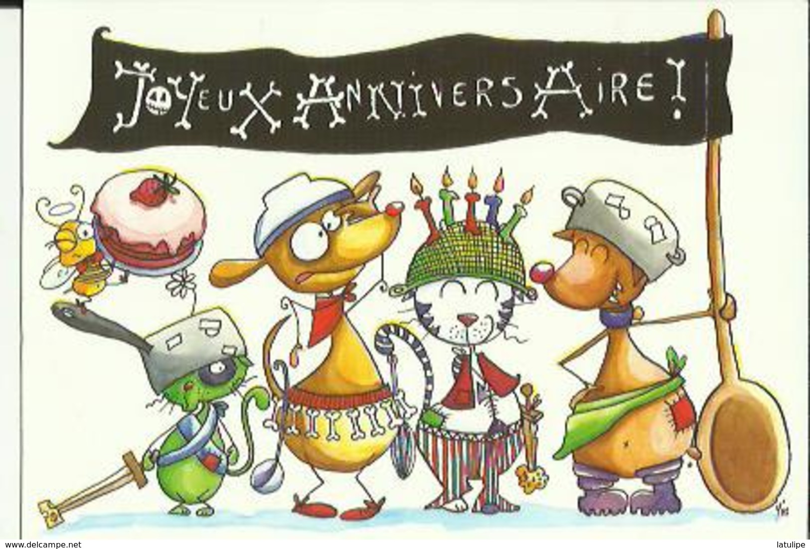 Carte De Joyeux Anniversaire_Neuve - Anniversaire