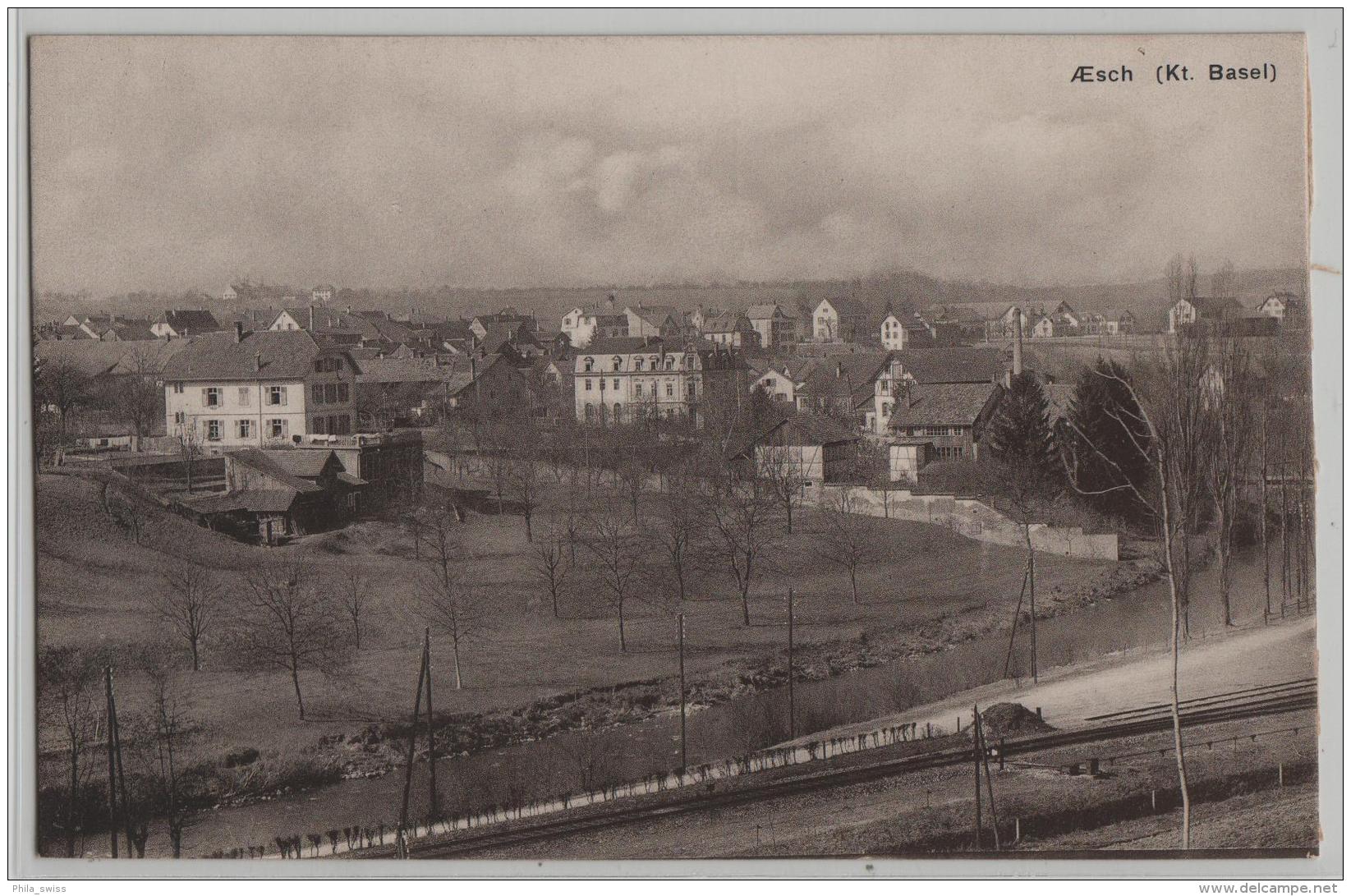 Aesch (Baselland) Totalansicht - Photo: E. Goetz No. 3088 - Aesch