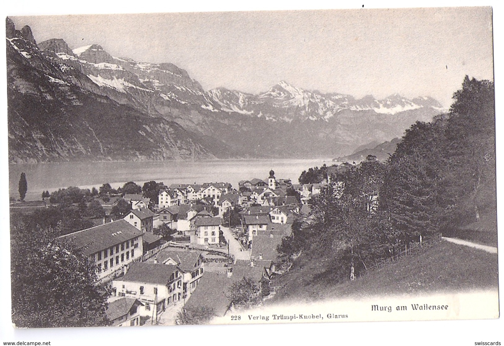 MURG: Ansicht Von Trümpi-Knobel ~1910 - Autres & Non Classés