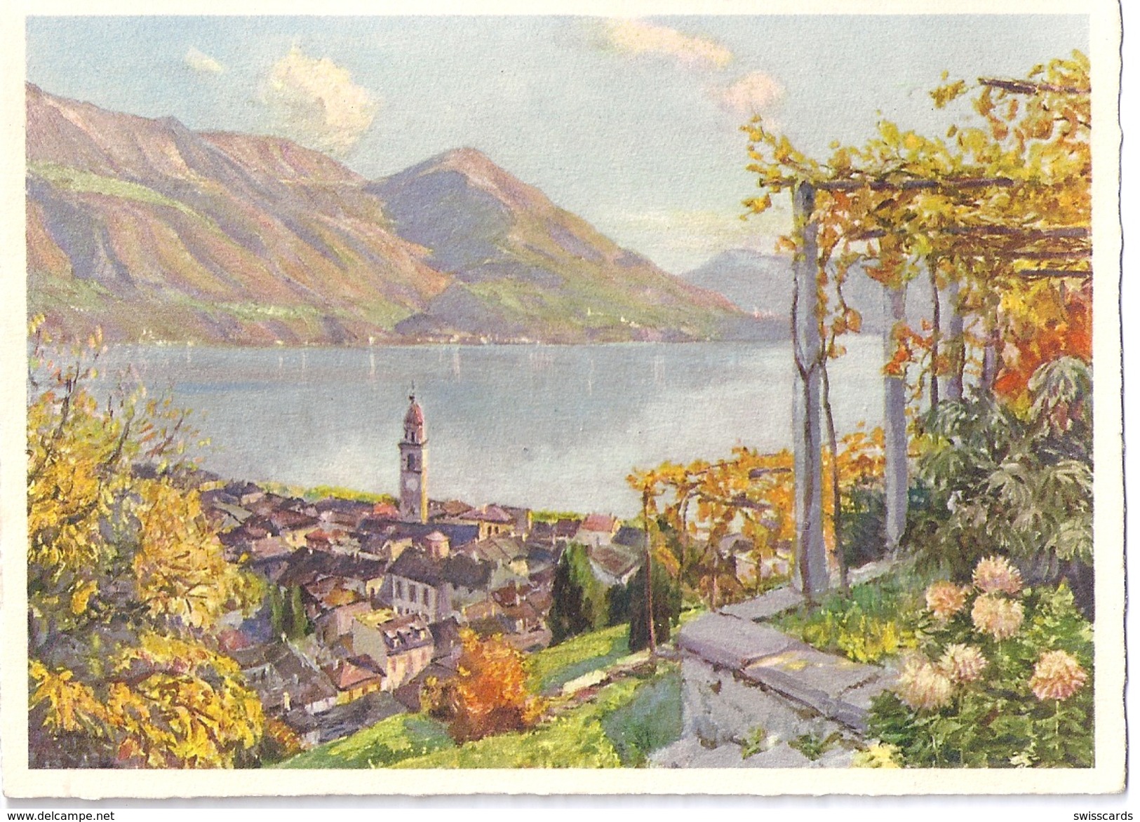 ASCONA: Künstler-AK Pancaldi - Ascona