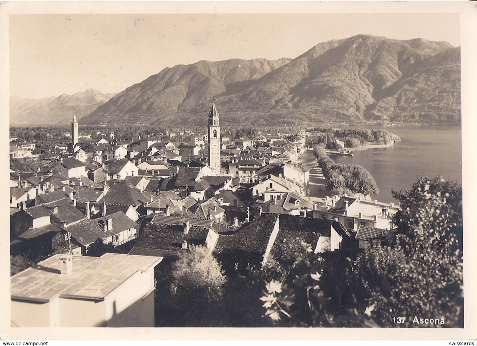 ASCONA: Foto-AK 1953 - Ascona