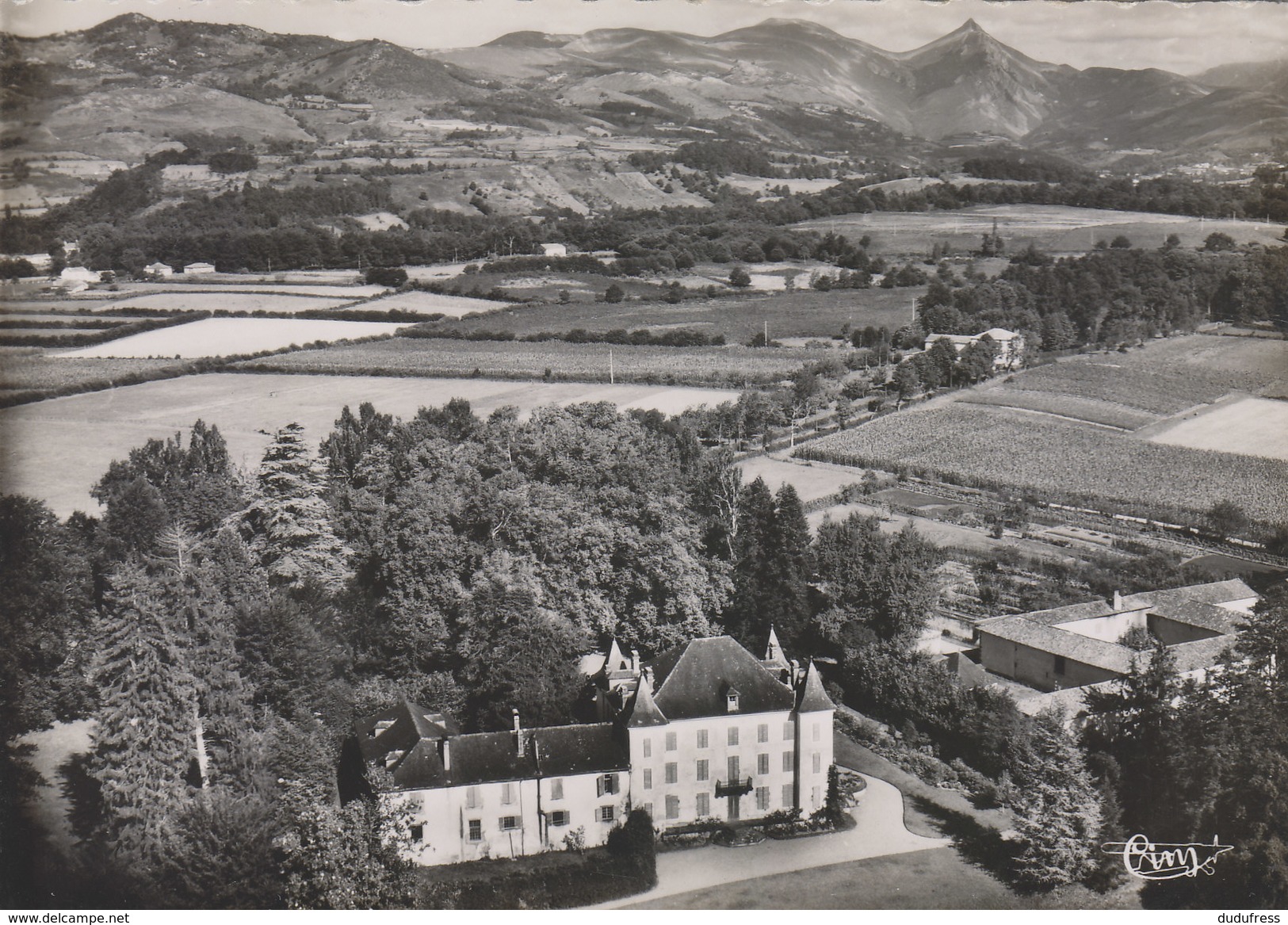 SAINT JEAN LE VIEUX   VUE AERIENNE   LE CHATEAU DE SALHA - Autres & Non Classés