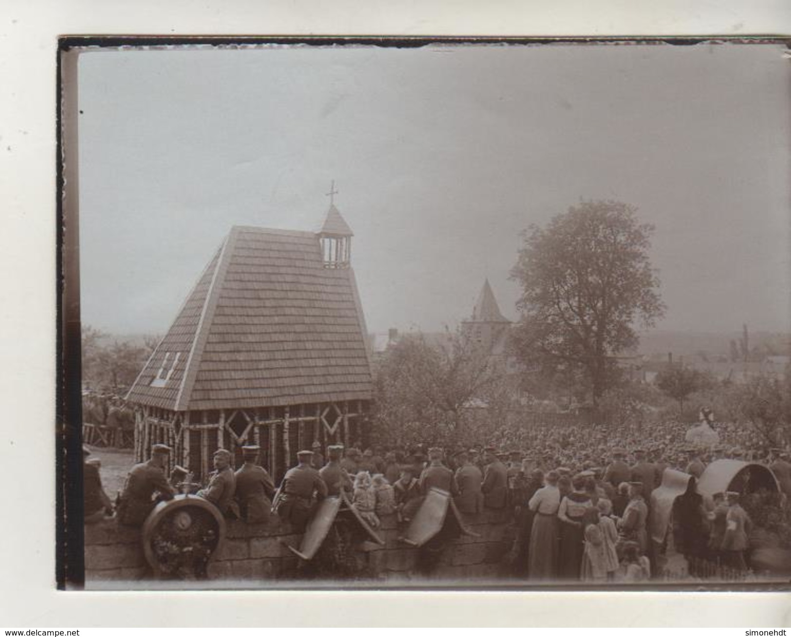 TROSLY LOIRE - Photo ( 8 X 10 Cm) Allemande - 1915 - Autres & Non Classés