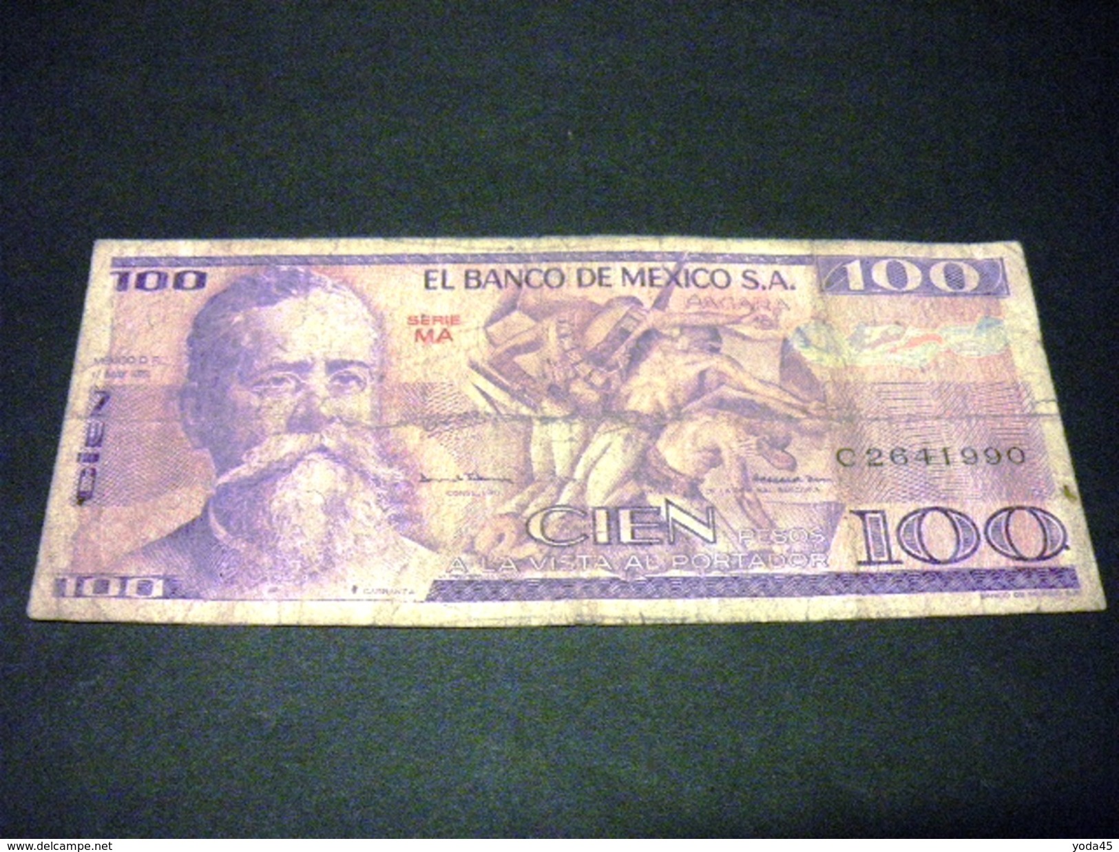 MEXIQUE 100 Pesos 17/05/1979, Pick N° 68 B Ou C ,MEXICO - Mexique