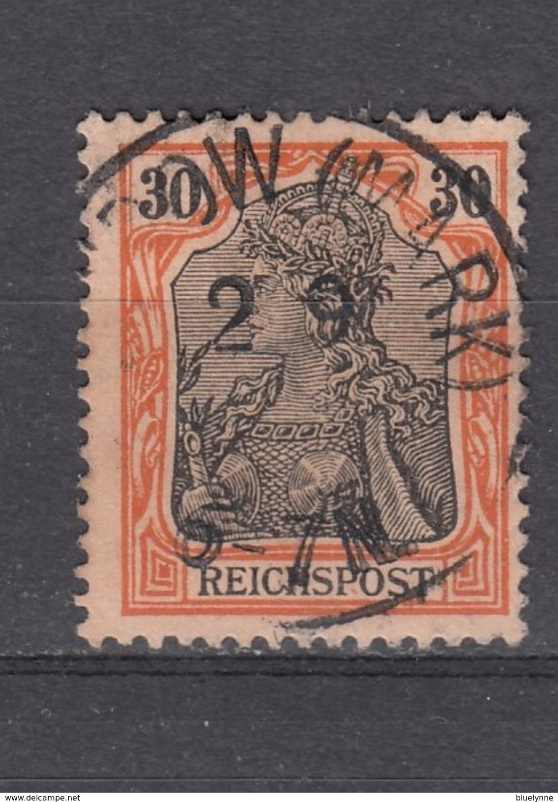 Deutsches Reich 30 Pf. Germania 1900 - Zentrisch Klar Gestempelt - Gebraucht