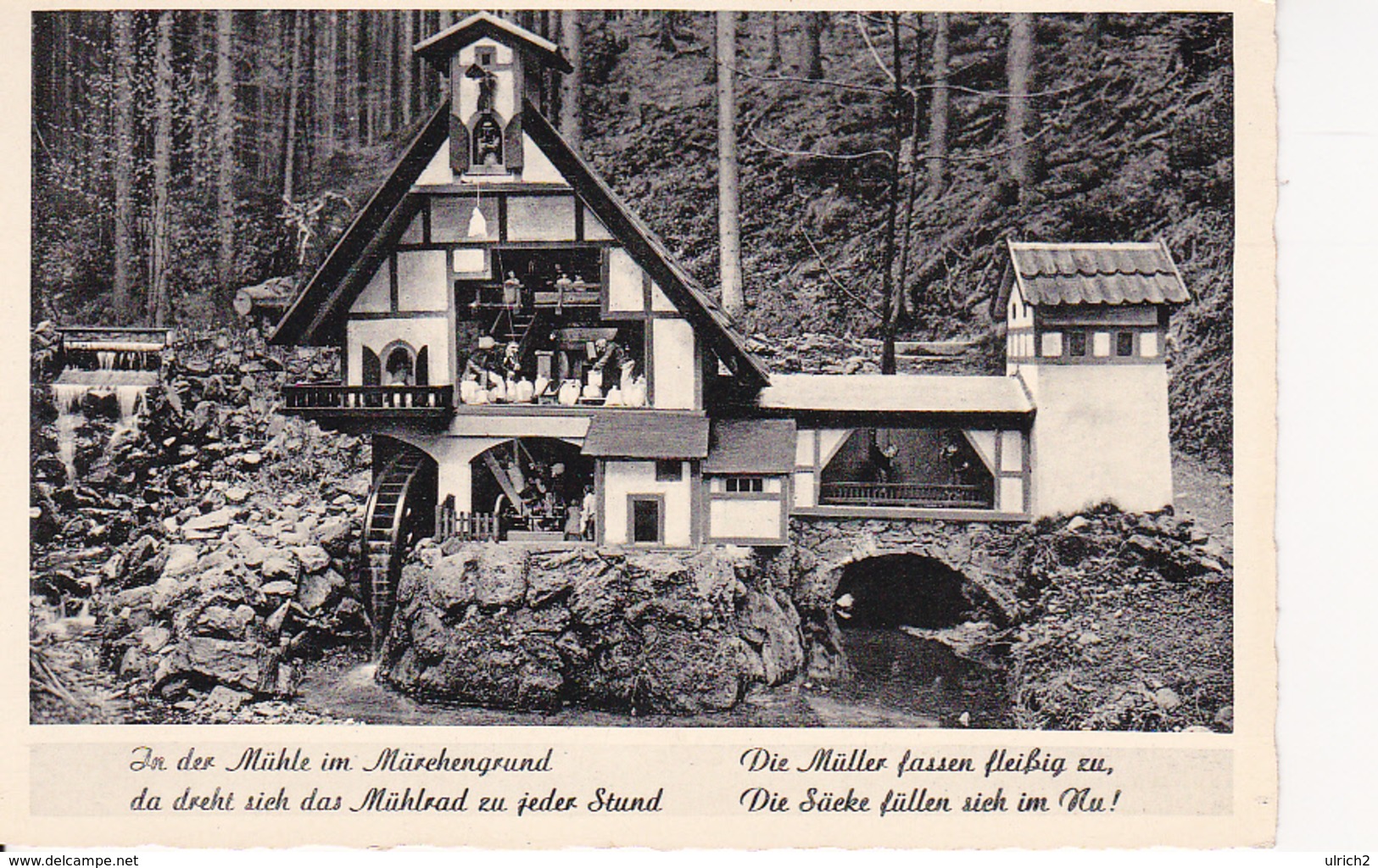 AK Bad Sachsa - Märchengrund - Märchengrundmühle - Südharz (26684) - Bad Sachsa