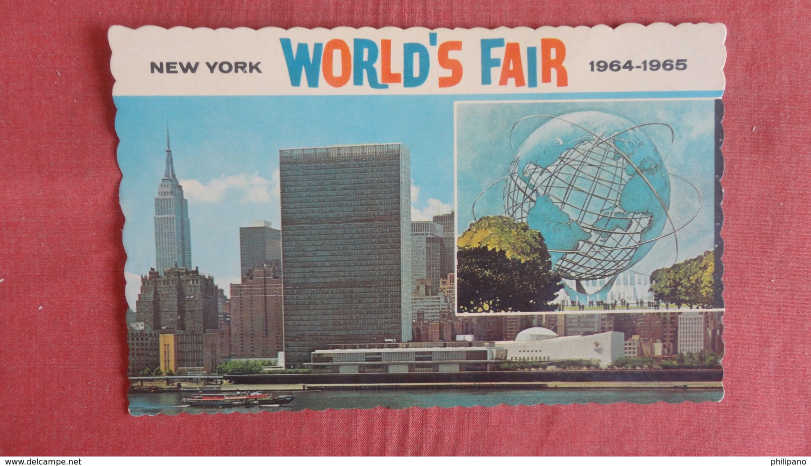 New York > New York City   1964 World Fair  Unisphere=   ==== Ref 2460 - Mostre, Esposizioni