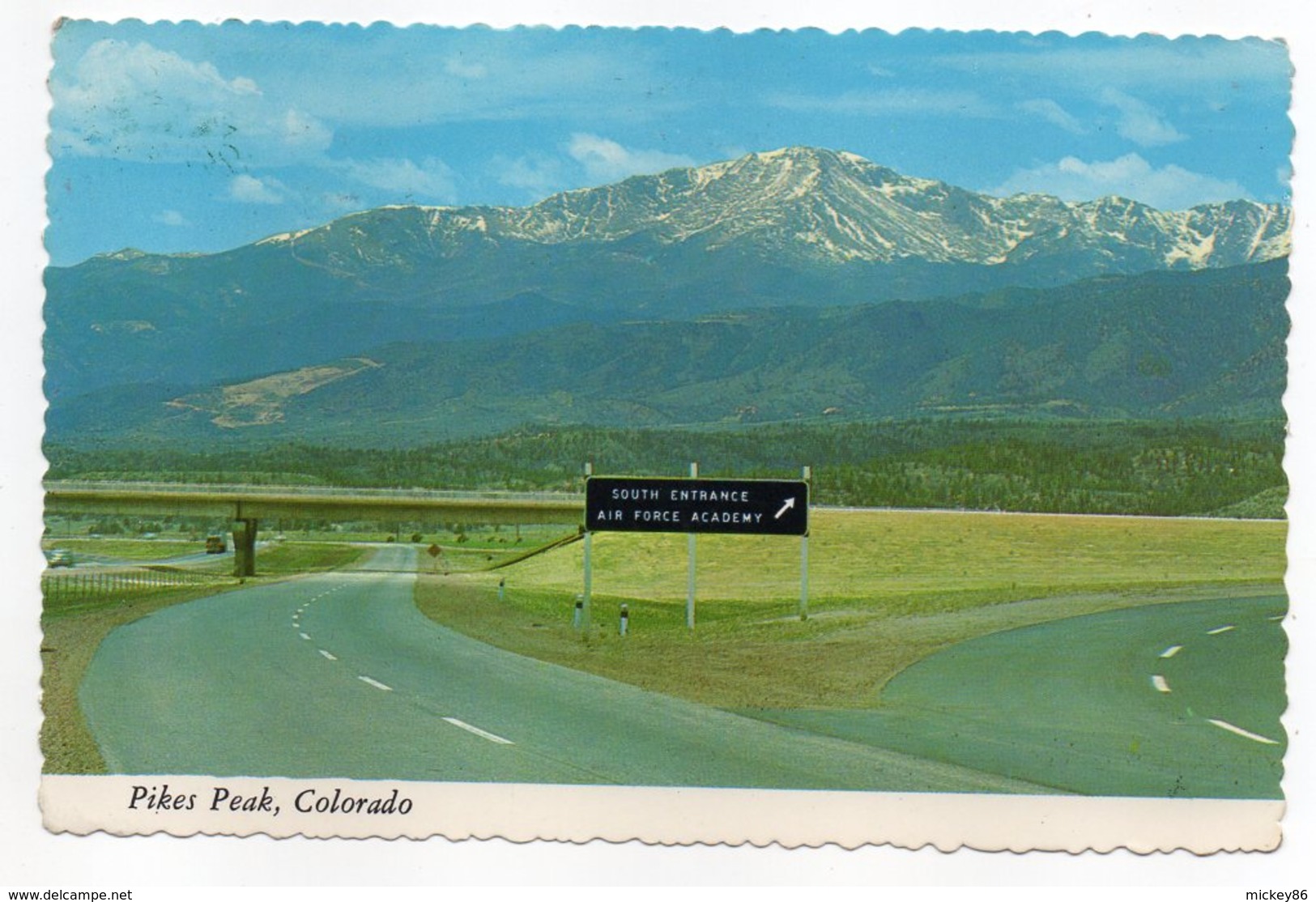 Etats-Unis--CO--PIKES PEAK--1976-- Cpsm 15 X 10   éd  G.R  Dickson Co - Autres & Non Classés