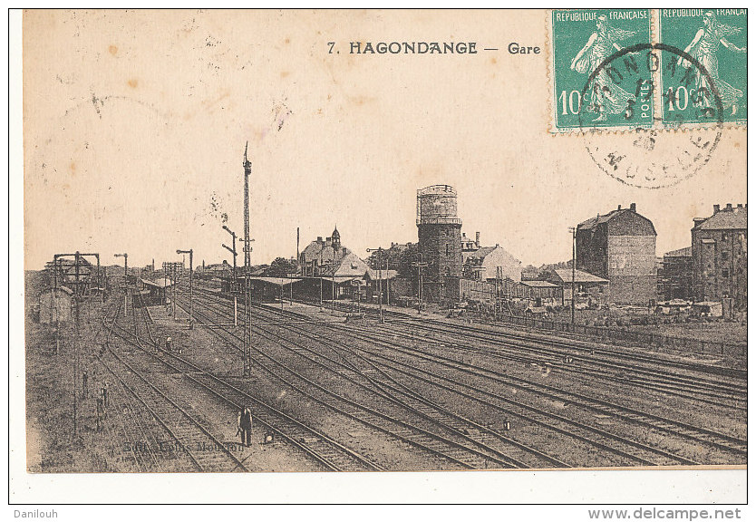 57 // HAGONDANGE   La Gare  7 - Hagondange