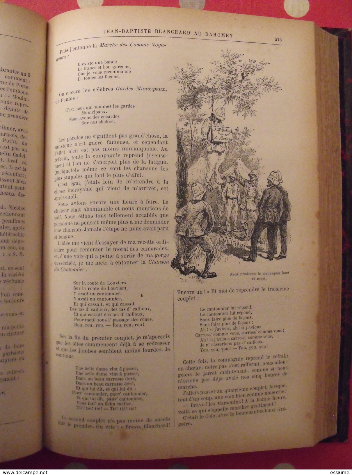 le petit français illustré. reliure 1894-1895, n° 267 à 318 (52 n°). belles illustrations. savant cosinus christophe